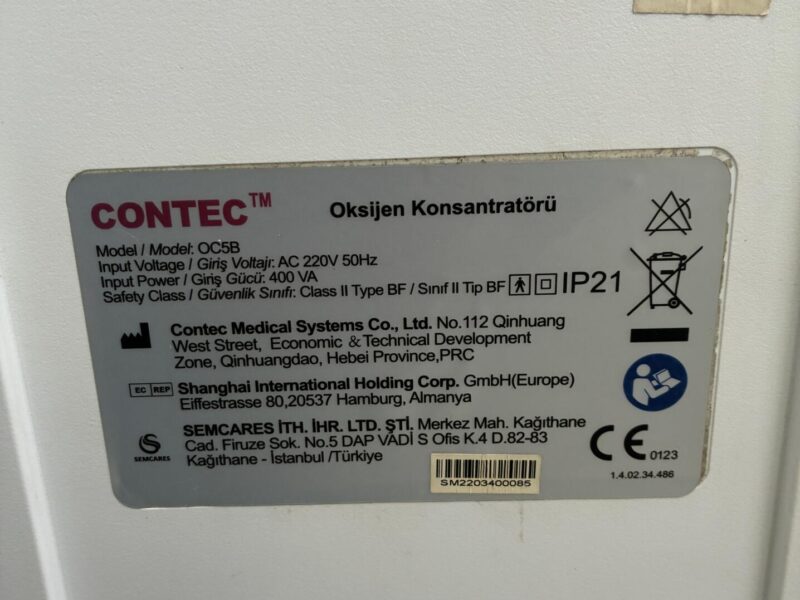 Koncentrator Kiseonika CONTEC OC5B