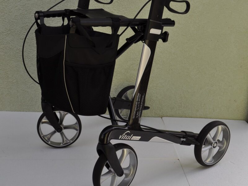 Russka Rollator Vital Carbon sklopiva hodalica-rolator do 150 kg