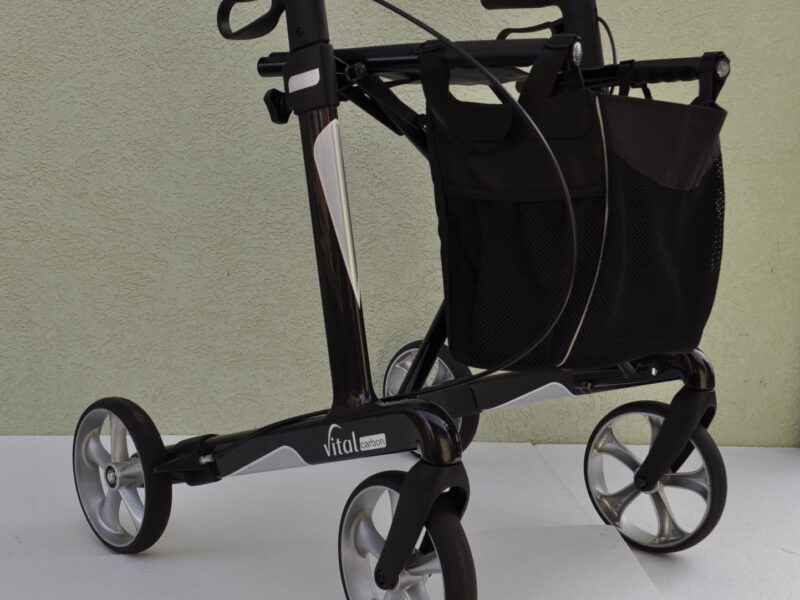 Russka Rollator Vital Carbon sklopiva hodalica-rolator do 150 kg