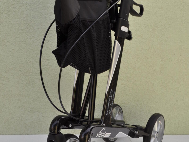 Russka Rollator Vital Carbon sklopiva hodalica-rolator do 150 kg